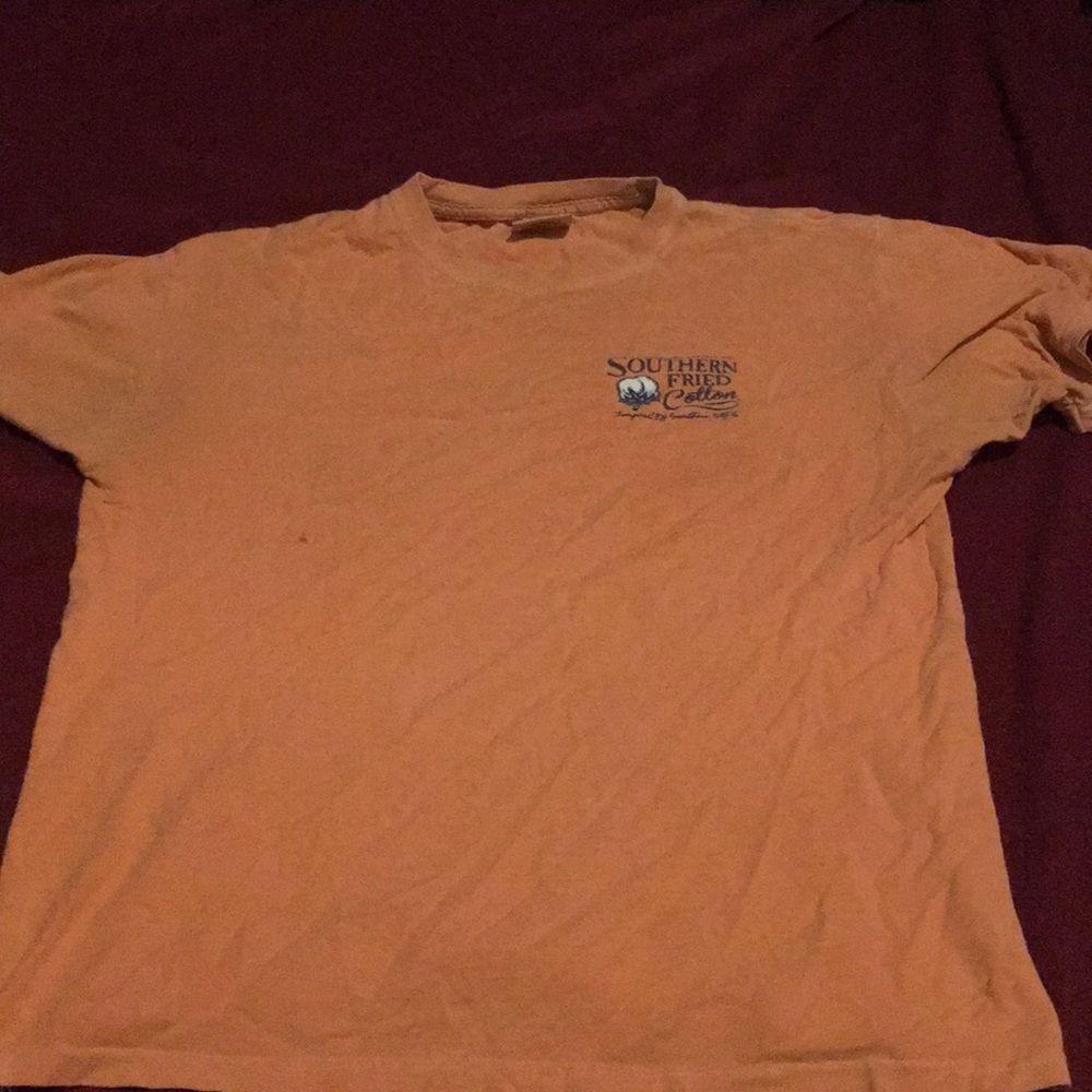 Southern fried cotton short sleeve tee